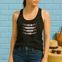 Field Day Funny Game Day Friendship Bracelets Women's Tank Top thumb 2