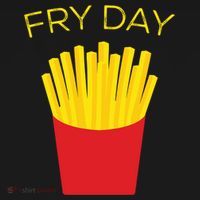 Fry Day French Fries Tgif Thank God It's Friday Gift Bucket Hat thumb 4