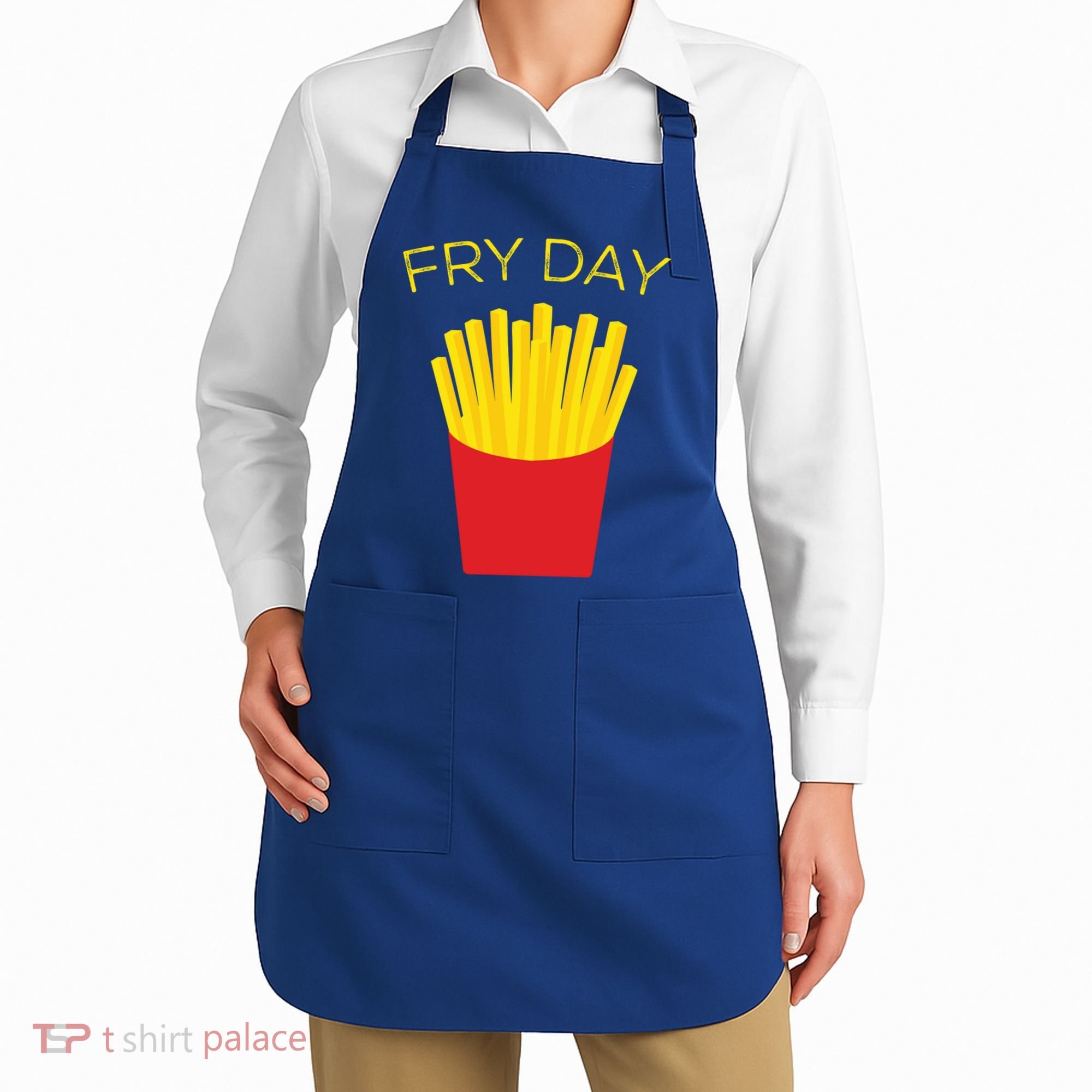 Fry Day French Fries Tgif Thank God It's Friday Gift Apron