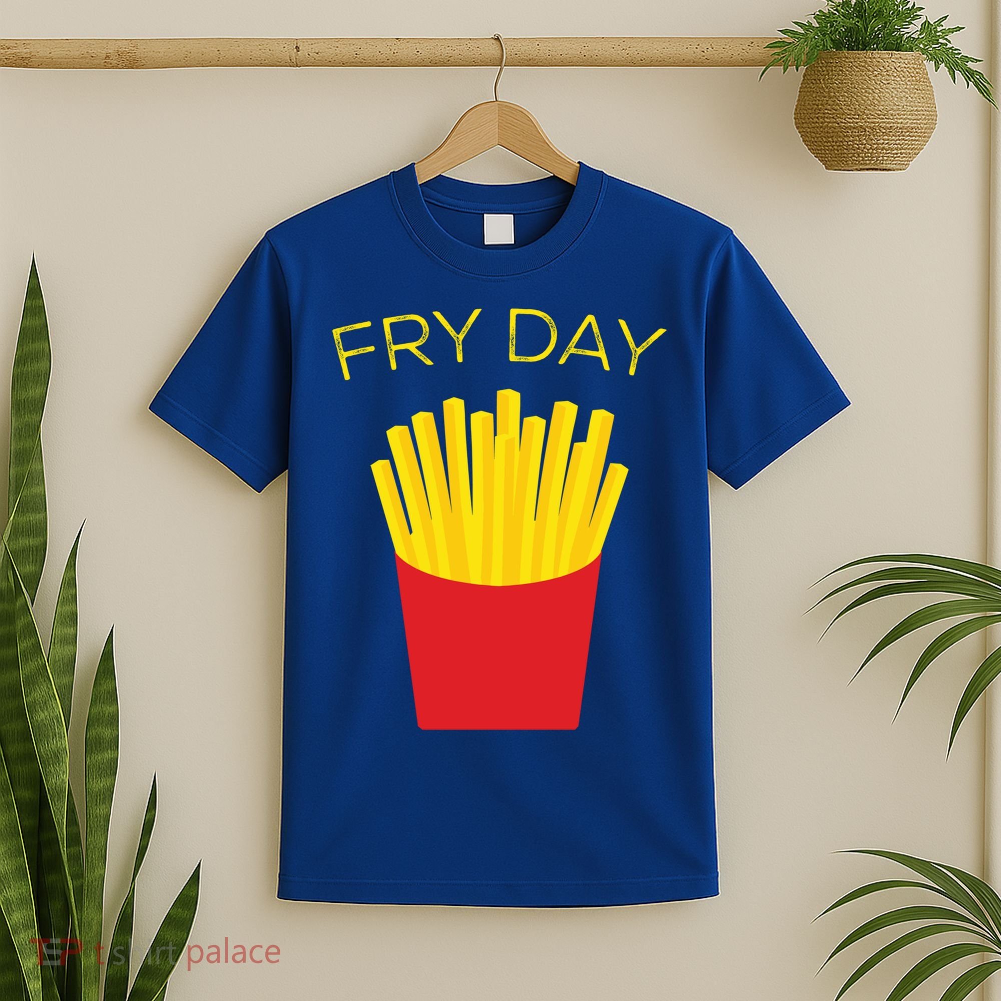 Fry Day French Fries Tgif Thank God It's Friday Gift T-Shirt