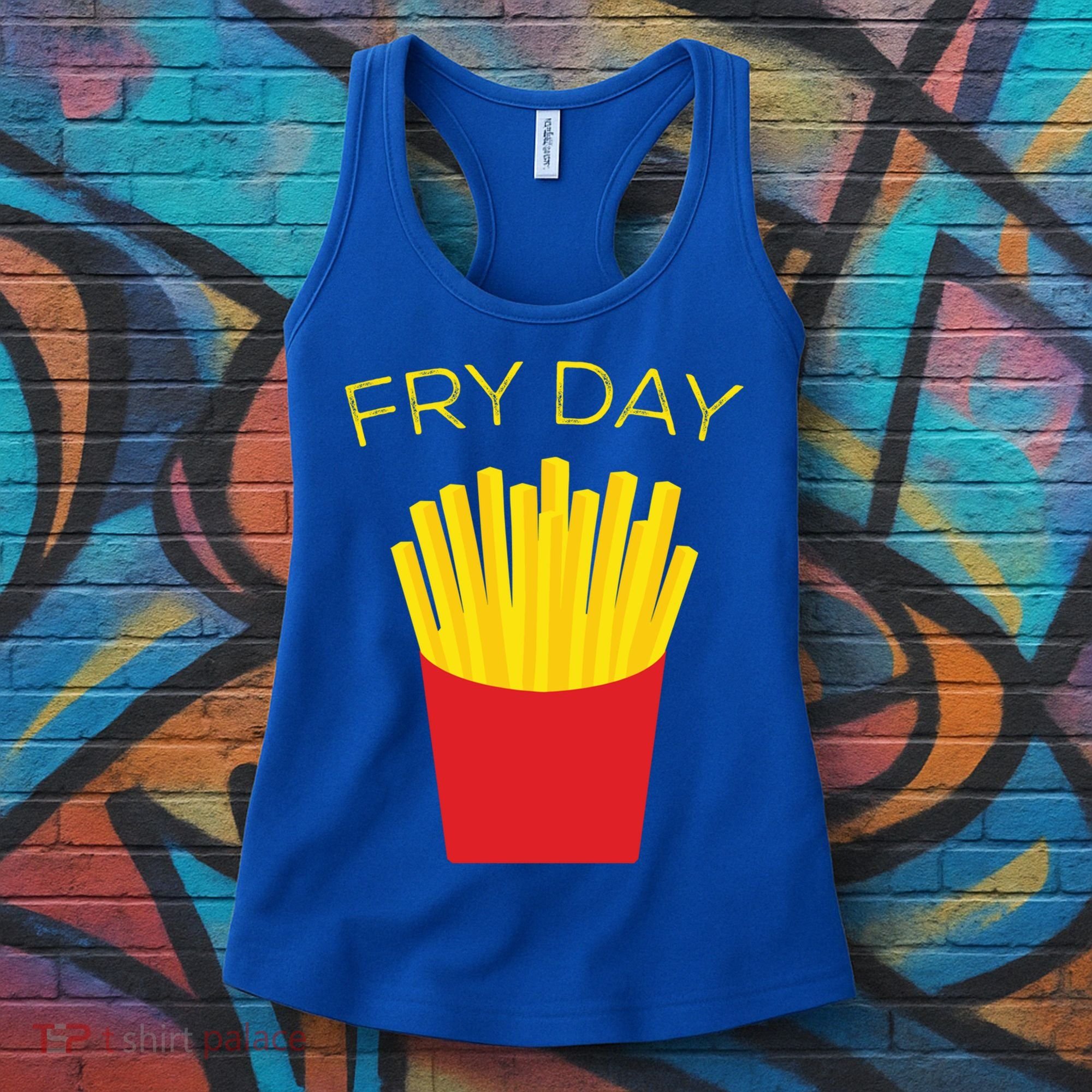 Fry Day French Fries Tgif Thank God It's Friday Gift Women's Tank Top