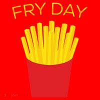 Fry Day French Fries Tgif Thank God It's Friday Gift Santa Hat thumb 1