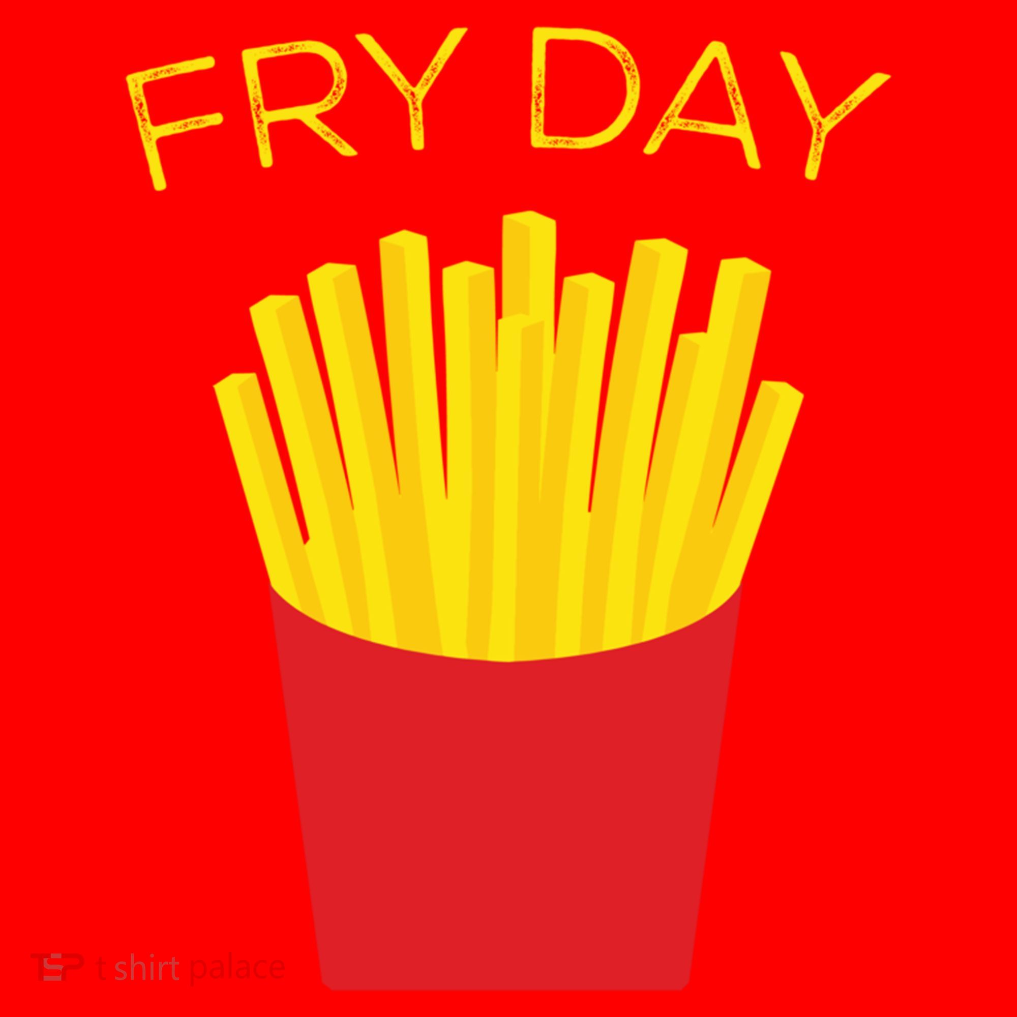 Fry Day French Fries Tgif Thank God It's Friday Gift Santa Hat