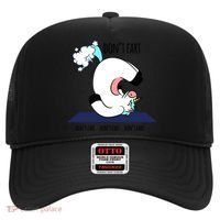 Funny Don't Fart Unicorn Doing Yoga Workout Pose Gift Hat thumb 0