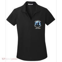 Fathers Day Fishing Father Like Father Like Daughter Oh Crap Women's Dry Zone Grid Polo thumb 0