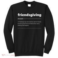 Friendsgiving Definition Funny Friendsgiving Gift Sweatshirt thumb 0