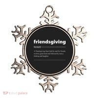 Friendsgiving Definition Funny Friendsgiving Gift Ornament thumb 0