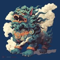Foo Dog Hoodie thumb 2
