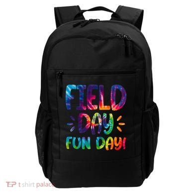 Field Day Fun Day Colorful Tie Dye Backpack
