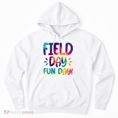 Field Day Fun Day Colorful Tie Dye Hoodie