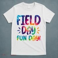 Field Day Fun Day Colorful Tie Dye T-Shirt thumb 5
