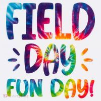 Field Day Fun Day Colorful Tie Dye T-Shirt thumb 7