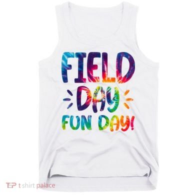 Field Day Fun Day Colorful Tie Dye Tank Top