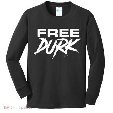 Free Durk Kids Long Sleeve Shirt