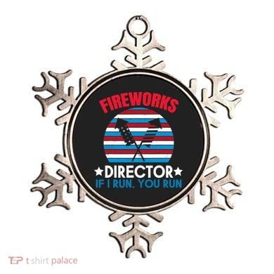 Fireworks Director Funny Bang 4th Of July Ornament