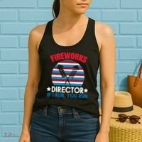 Fireworks Director Funny Bang 4th Of July Women's Tank Top thumb 2