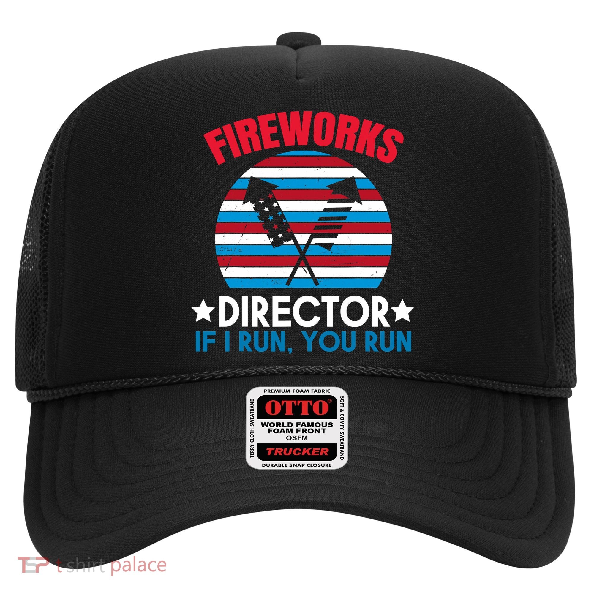 Fireworks Director Funny Bang 4th Of July Hat