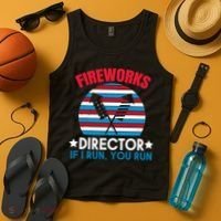 Fireworks Director Funny Bang 4th Of July Tank Top thumb 4