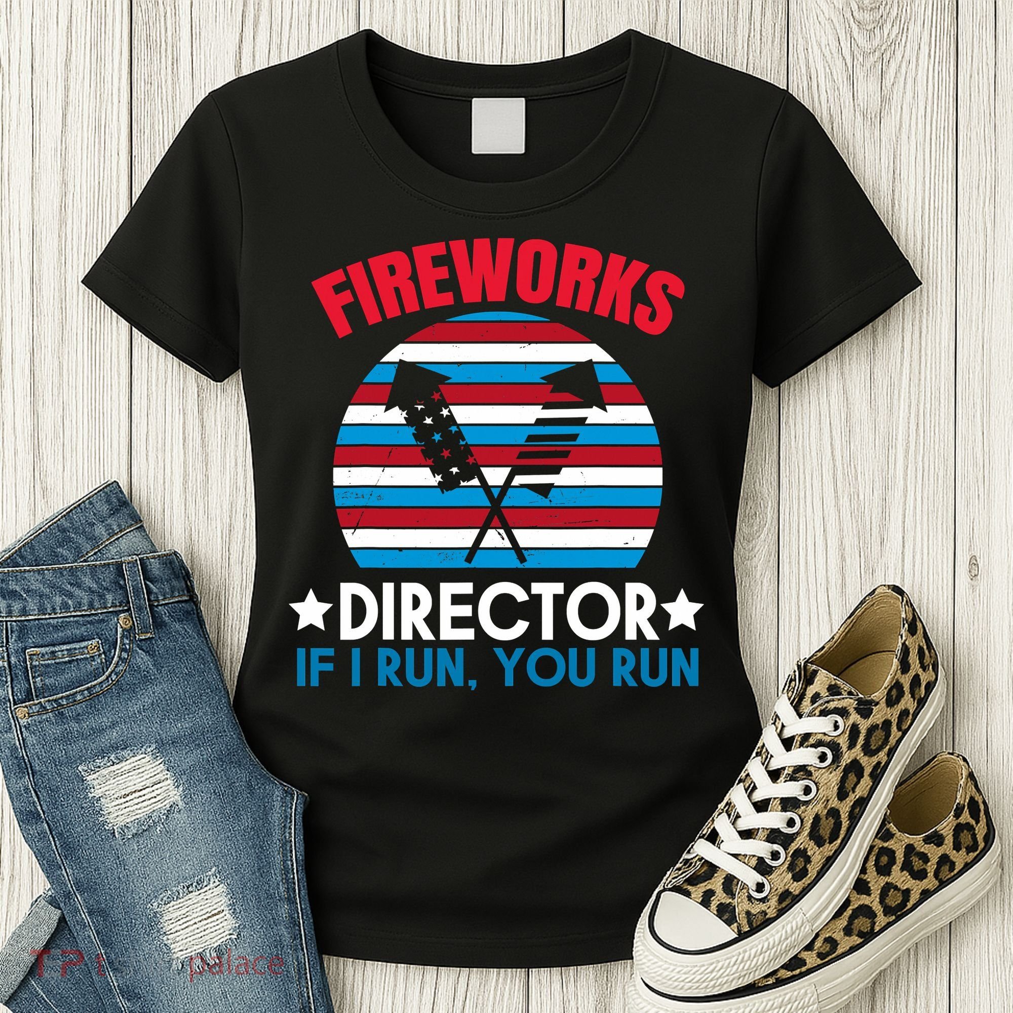 Fireworks Director Funny Bang 4th Of July Women's T-Shirt