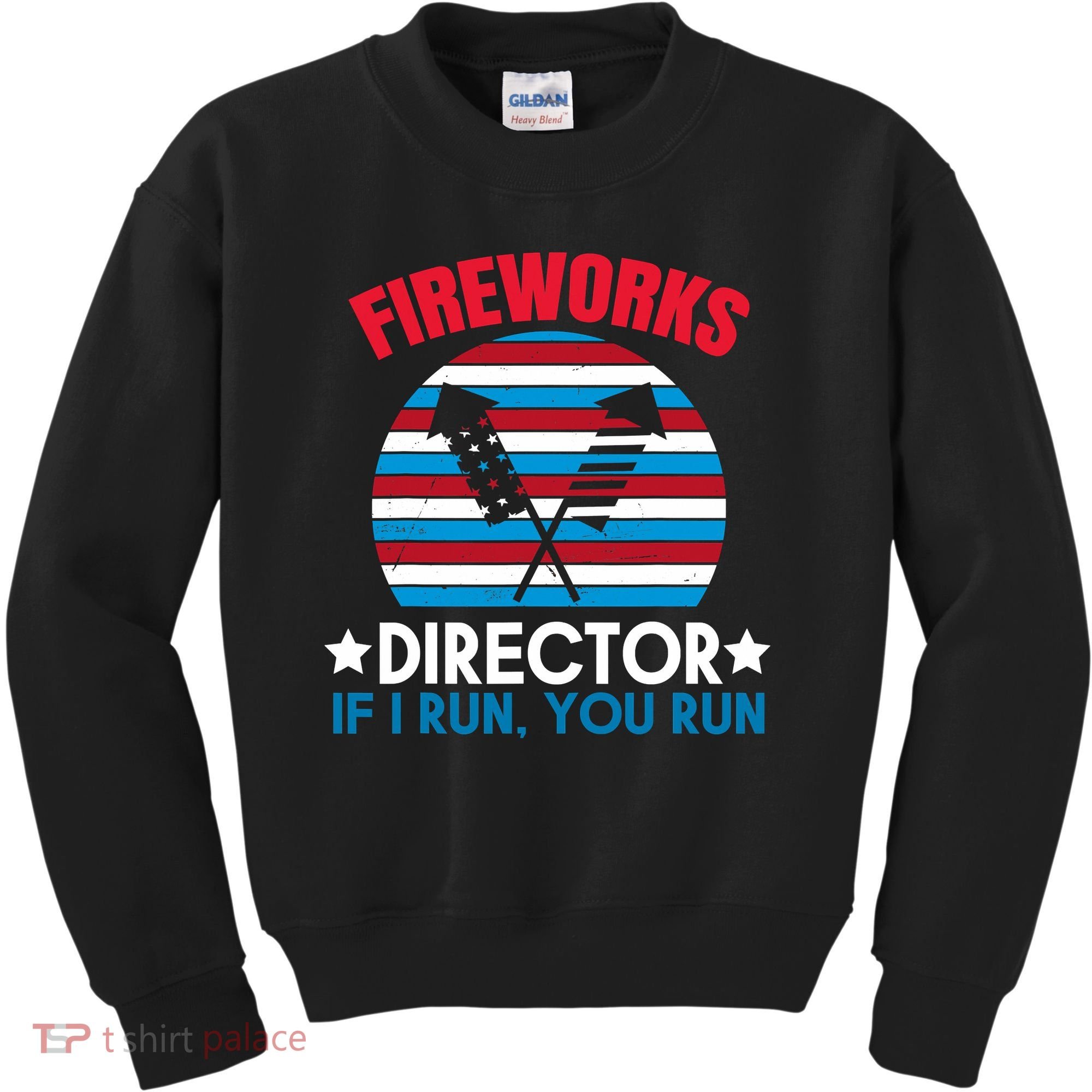 Fireworks Director Funny Bang 4th Of July Kids Sweatshirt
