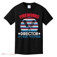 Fireworks Director Funny Bang 4th Of July Kids T-Shirt thumb 0