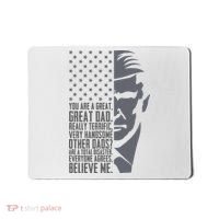 Fathers Day Funny Dad Shirts Great Dad Donald Trump Father's Day Gift Tee Mousepad thumb 0