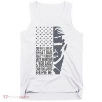 Fathers Day Funny Dad Shirts Great Dad Donald Trump Father's Day Gift Tee Tank Top thumb 0