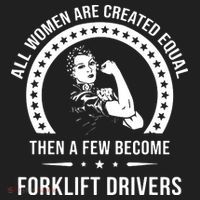 Forklift Driver For Women Forklift Driver Women's Sweatshirt thumb 2