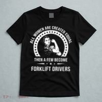 Forklift Driver For Women Forklift Driver T-Shirt thumb 5