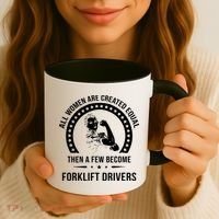 Forklift Driver For Women Forklift Driver Coffee Mug thumb 3