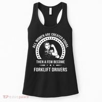 Forklift Driver For Women Forklift Driver Women's Tank Top thumb 0