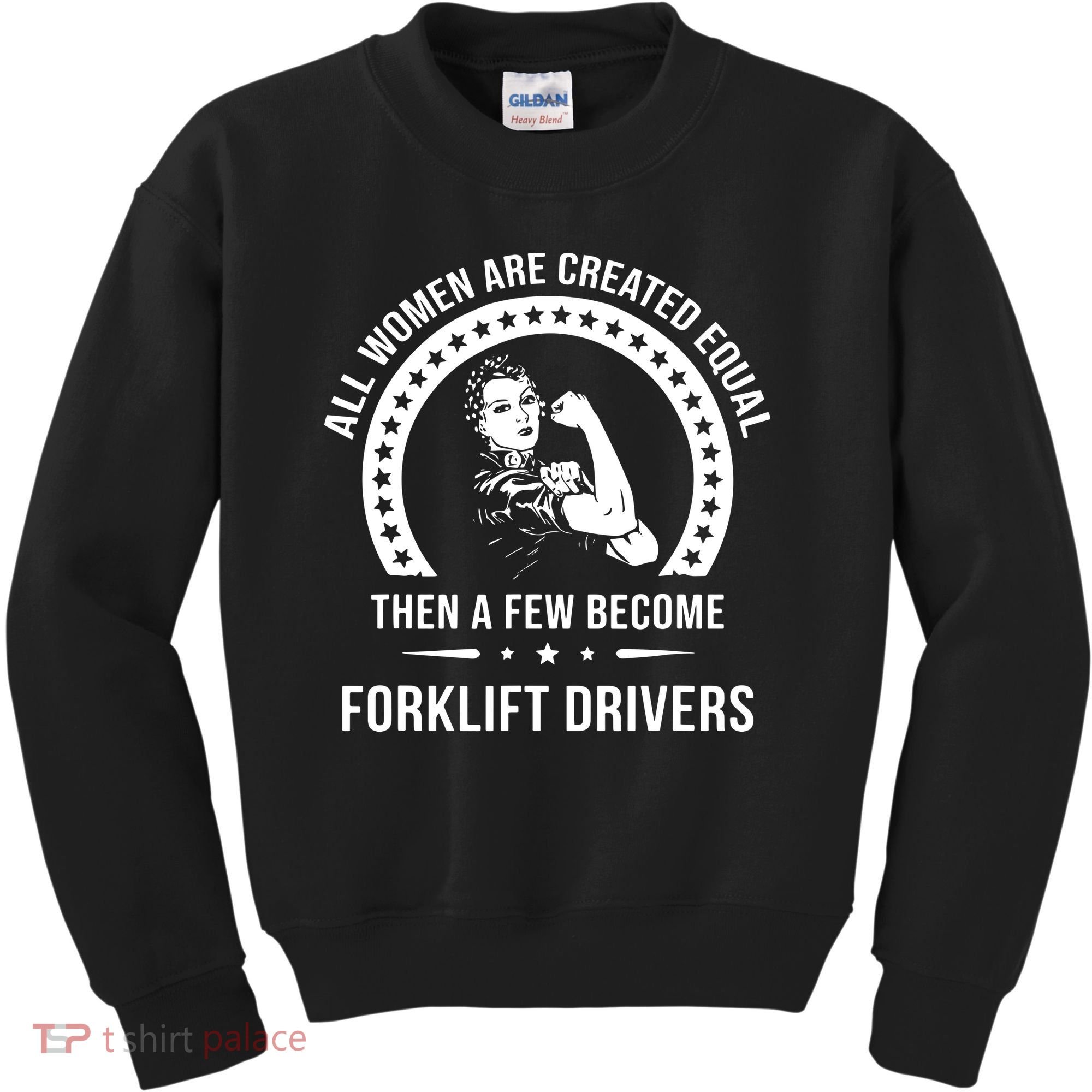 Forklift Driver For Women Forklift Driver Kids Sweatshirt
