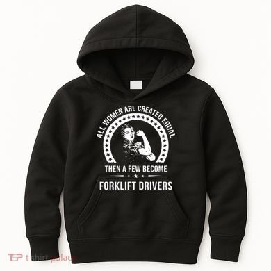 Forklift Driver For Women Forklift Driver Kids Hoodie