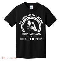 Forklift Driver For Women Forklift Driver Kids T-Shirt thumb 0