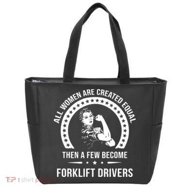 Forklift Driver For Women Forklift Driver Tote Bag