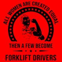 Forklift Driver For Women Forklift Driver Santa Hat thumb 1