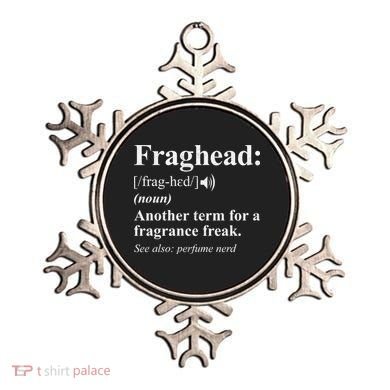 Fraghead Definition Fragrance Lover Gift Cool Gift Ornament