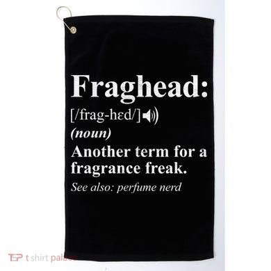 Fraghead Definition Fragrance Lover Gift Cool Gift Golf Towel
