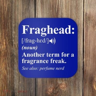 Fraghead Definition Fragrance Lover Gift Cool Gift Coaster