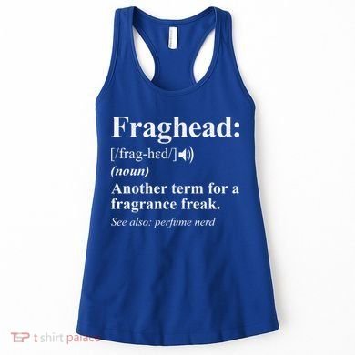 Fraghead Definition Fragrance Lover Gift Cool Gift Women's Tank Top