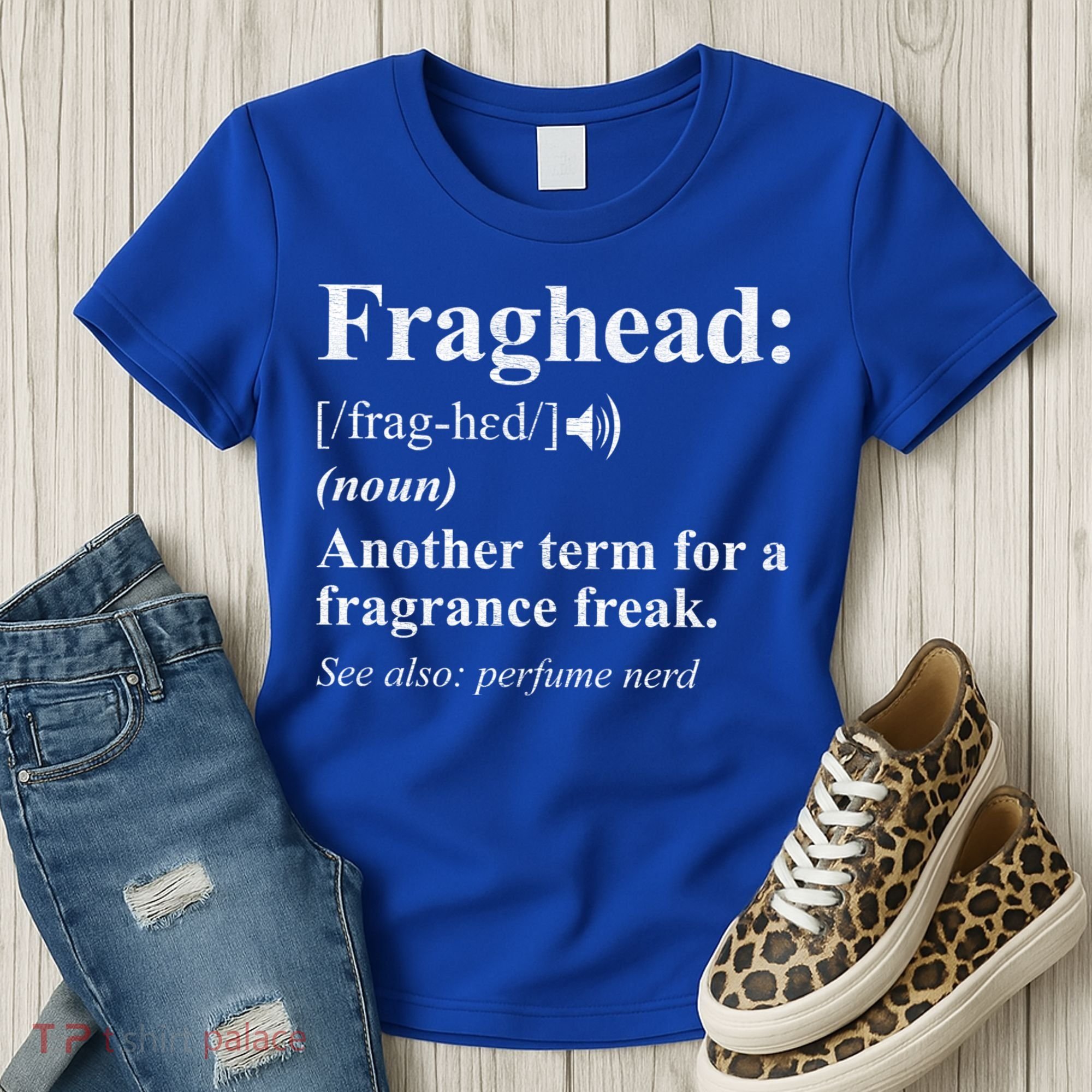 Fraghead Definition Fragrance Lover Gift Cool Gift Women's T-Shirt