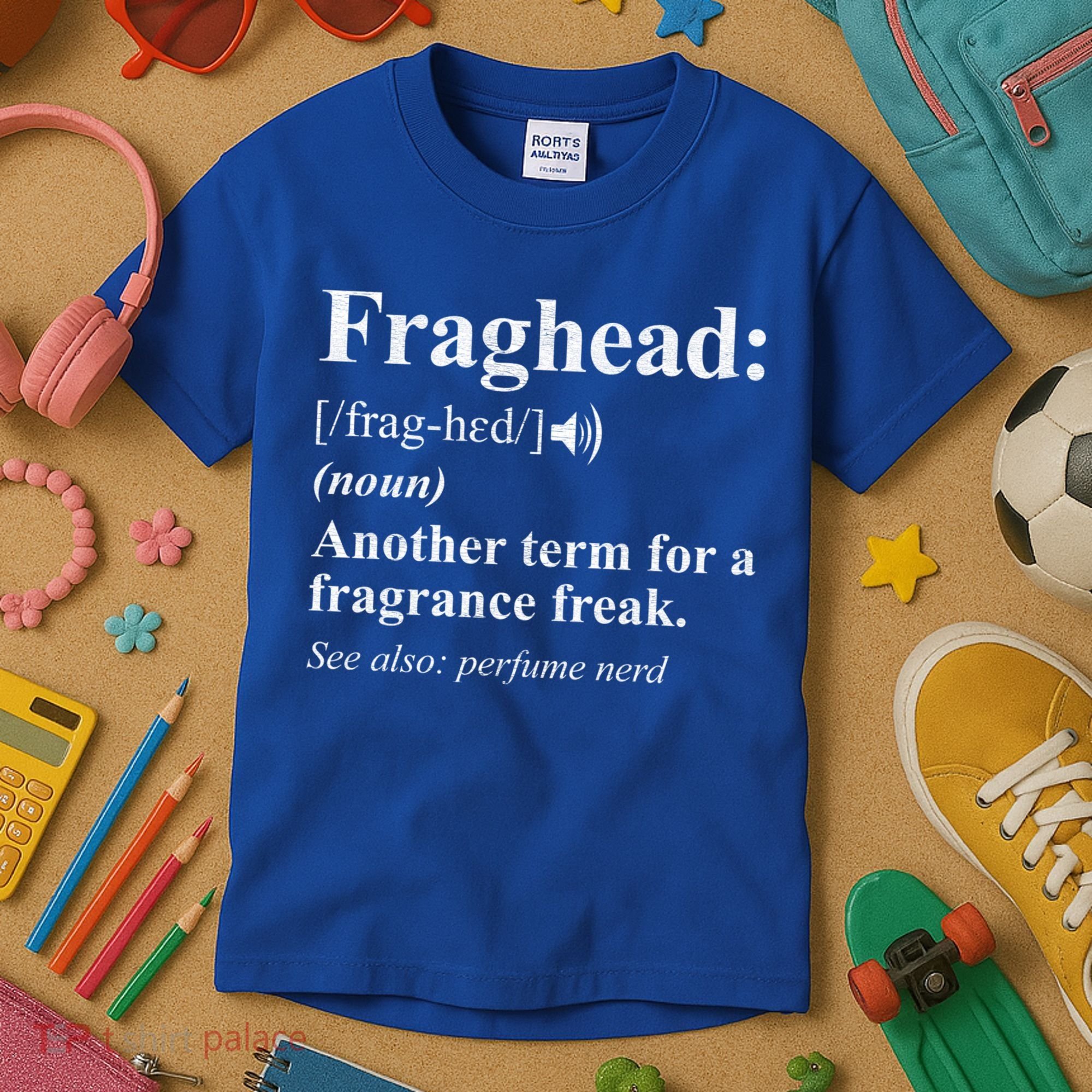 Fraghead Definition Fragrance Lover Gift Cool Gift Kids T-Shirt