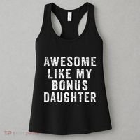 Fathers Day From Stepdaughter Awesome Like My Daughter Women's Tank Top thumb 3