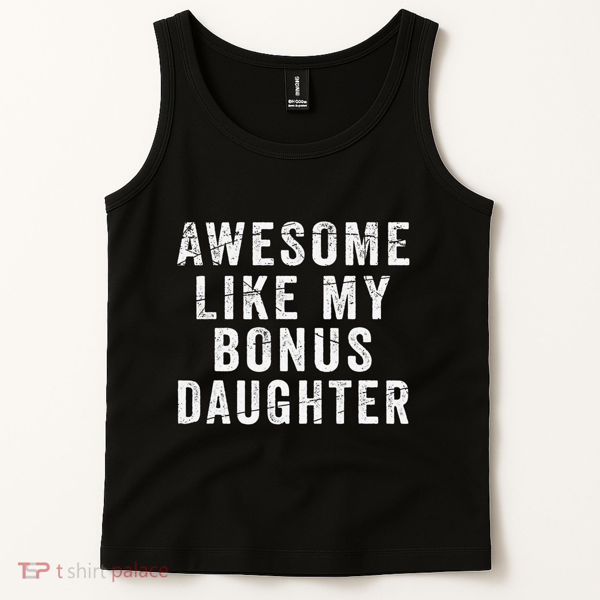 Fathers Day From Stepdaughter Awesome Like My Daughter Tank Top
