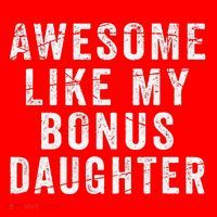 Fathers Day From Stepdaughter Awesome Like My Daughter Santa Hat thumb 1