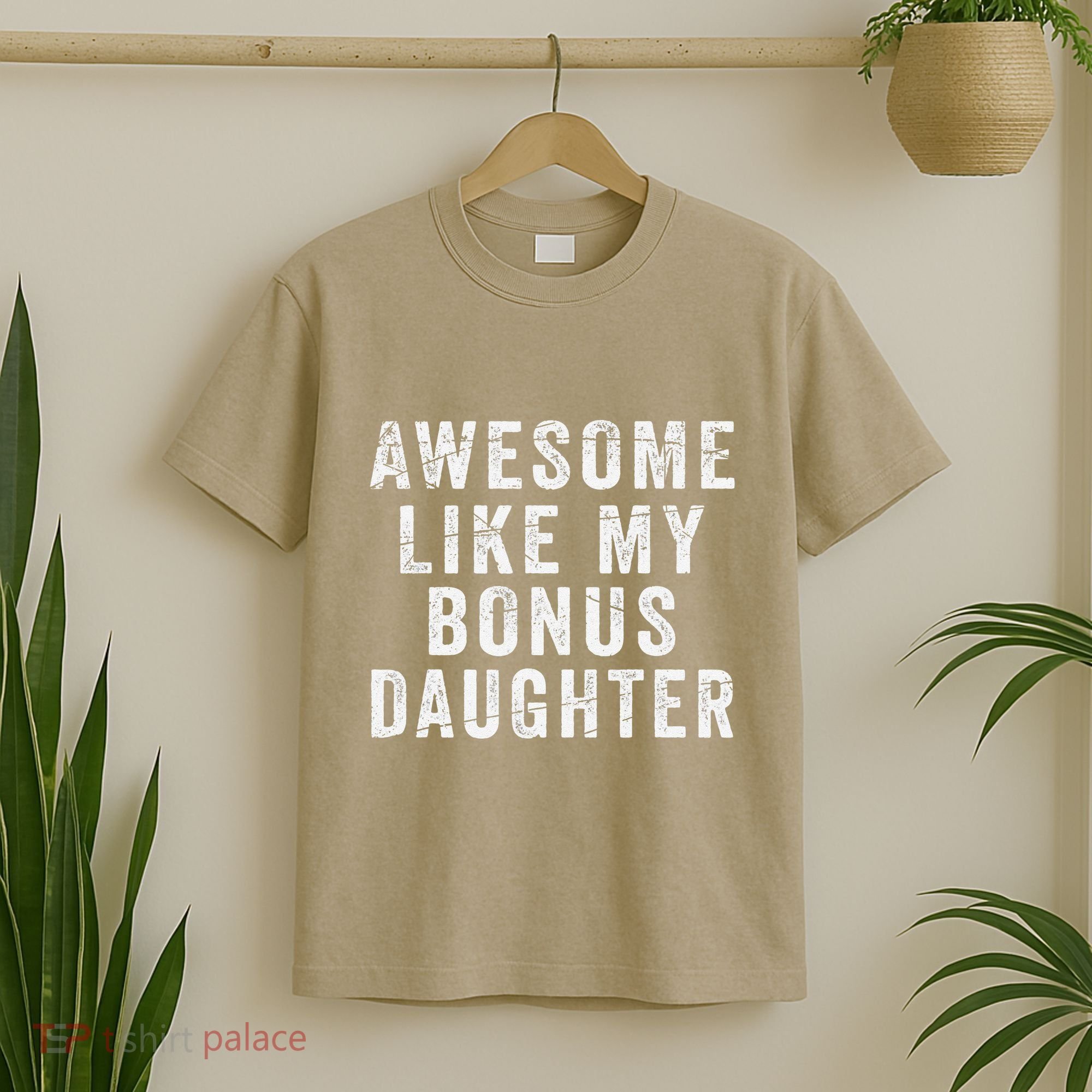 Fathers Day From Stepdaughter Awesome Like My Daughter T-Shirt