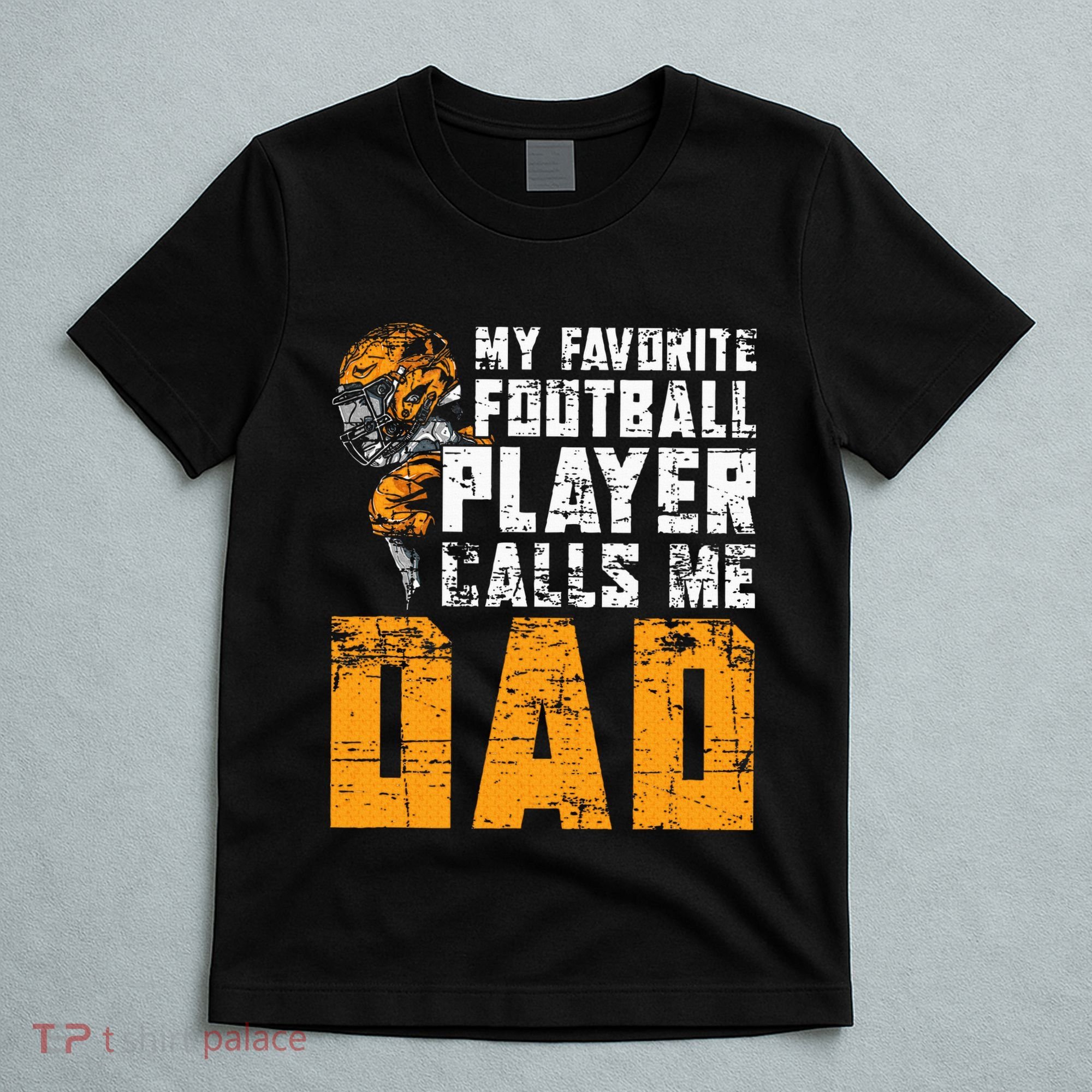 Fathers Day Football Player Dad American Sport Football T-Shirt