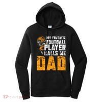 Fathers Day Football Player Dad American Sport Football Women's Hoodie thumb 0