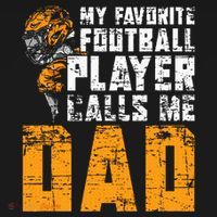 Fathers Day Football Player Dad American Sport Football Women's Tank Top thumb 5