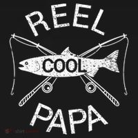 Father's Day Funny Fishing Reel Cool Papa Dad Gift Ornament thumb 1